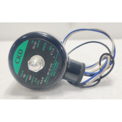 CKD HO-03-215 2-Way Messing Magnetventil