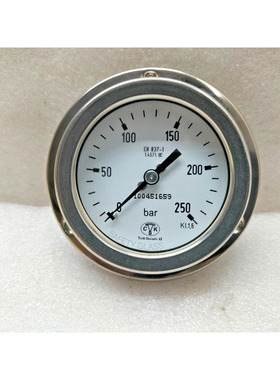 TECK-SKOTSELV 100451659 压力计 0-250BAR