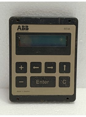 ABB RTIA Display Terminal Module 1MYN573001-A Used