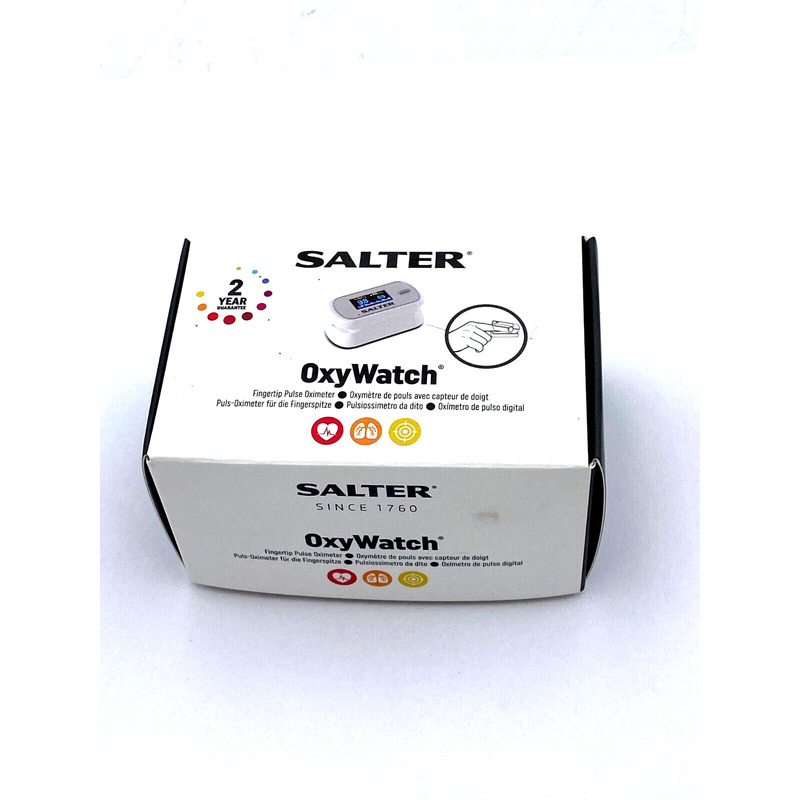 10 pc . Salter OxyWatch Fingertip Pulse Oximeter Blood Oxyge