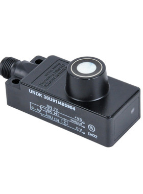 BAUMER 超声波距离测量模拟传感器 UNDK 30U91/405904,0-5V 250mm