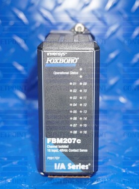 FOXBORO INVENSYS FBM207C P0917GY I/A 系列通道隔离 16 INPUT48