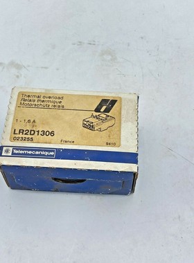 Telemecanique LR2 D1306 Thermal Overload Relay 1-1.6a