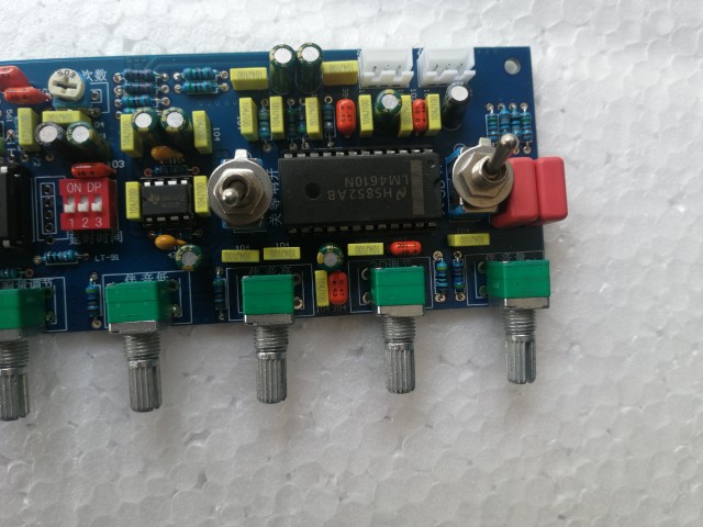 精品LM4610+M65831+NE5532卡拉OK前级板音调板 影音电器 音调板 原图主图