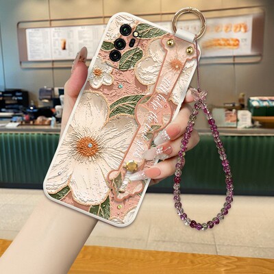 适用荣耀V30清新女款全包手机壳