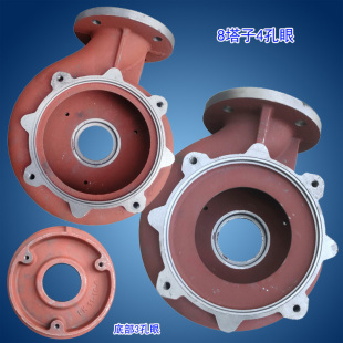 KF假4孔对中265止口227污水潜水电动蜗壳泵头底座叶轮人民配件