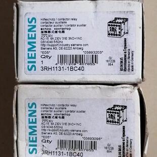 3RH1131-1BC40 接触器式继电器 DC30V 工控元器件议价维修