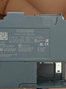 6es7 315-2eh14-0ab0 PLC CPU模块 工业控制组件 充新议价维修