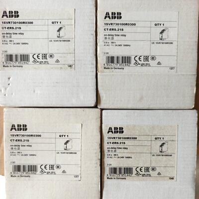 1SVR730100R0300 CT-ERS.21S ABB通电延时工业继电器议价维修