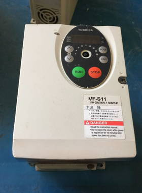 VFS11S-2015PL-WN 东芝变频器 1.5KW 单相调速工控设备议价维修