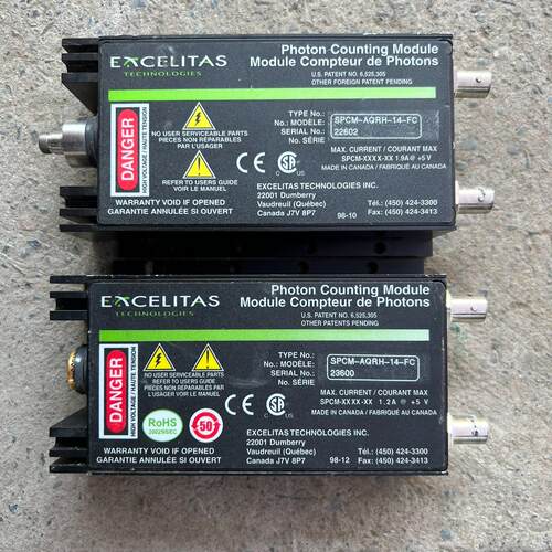 SPCM-AQRH-14-FC Excelitas单光子探测器模块 Si APD硅议价维修