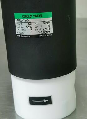 EMB51-15-5 药液电磁阀 CKD工控自动化控制阀门议价维修