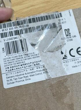 6ES7 223-1PL22 0XA8 S7200 PLC工控模块议价维修