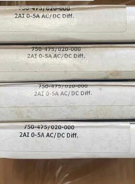 750-475/020-000 2AI 0-5A AC/DC Diff 万可工控模块议价维修