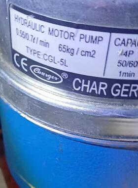 CGL-5L 液压齿轮泵 CHARGER 220V电压 0.2K工业油泵议价维修