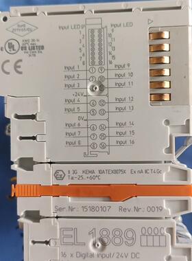 EL1889 BECKHOFF 数字输入模块 16路 24VDC 工控模块议价维修