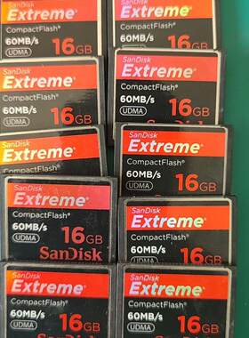 SanDisk Extreme 16G CF卡 高速60M/S UDMA 工业存储卡议价维修