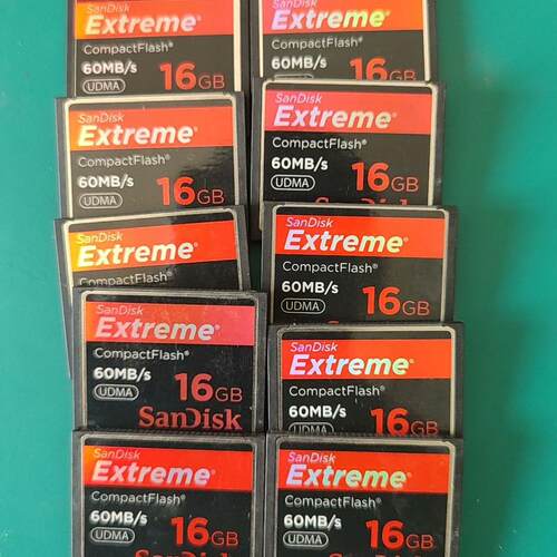 SanDisk Extreme 16G CF卡 高速60M/S UDMA 工业存储卡议价维修