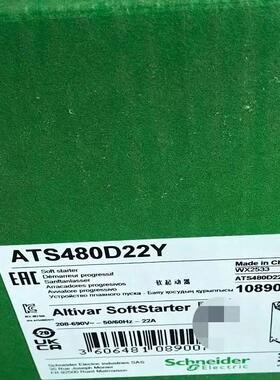 ATS480D22Y 软起动器 工业工控电机启动控制器件议价维修