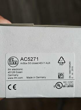 AC5271 控制器模块 易福门工业自动化工控配件议价维修