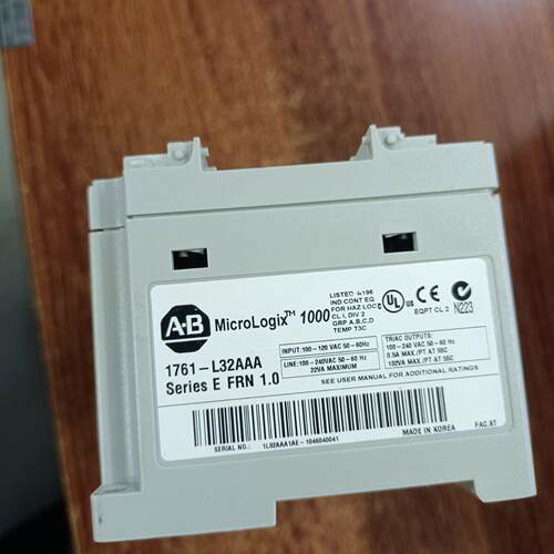 1761-L32AAA MicroLogix 1000 AB 工控自动化控制模块议价维修