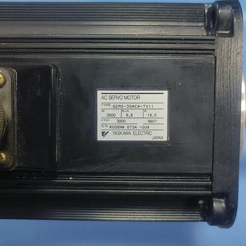 SGMS-30ACA-TV11 安川伺服电机 3KW大功率工控配件议价维修
