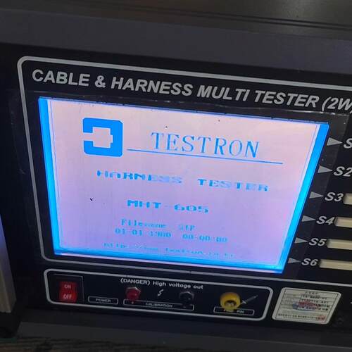 MHT-605 TESTRON线材测试仪 线束检测仪器议价维修