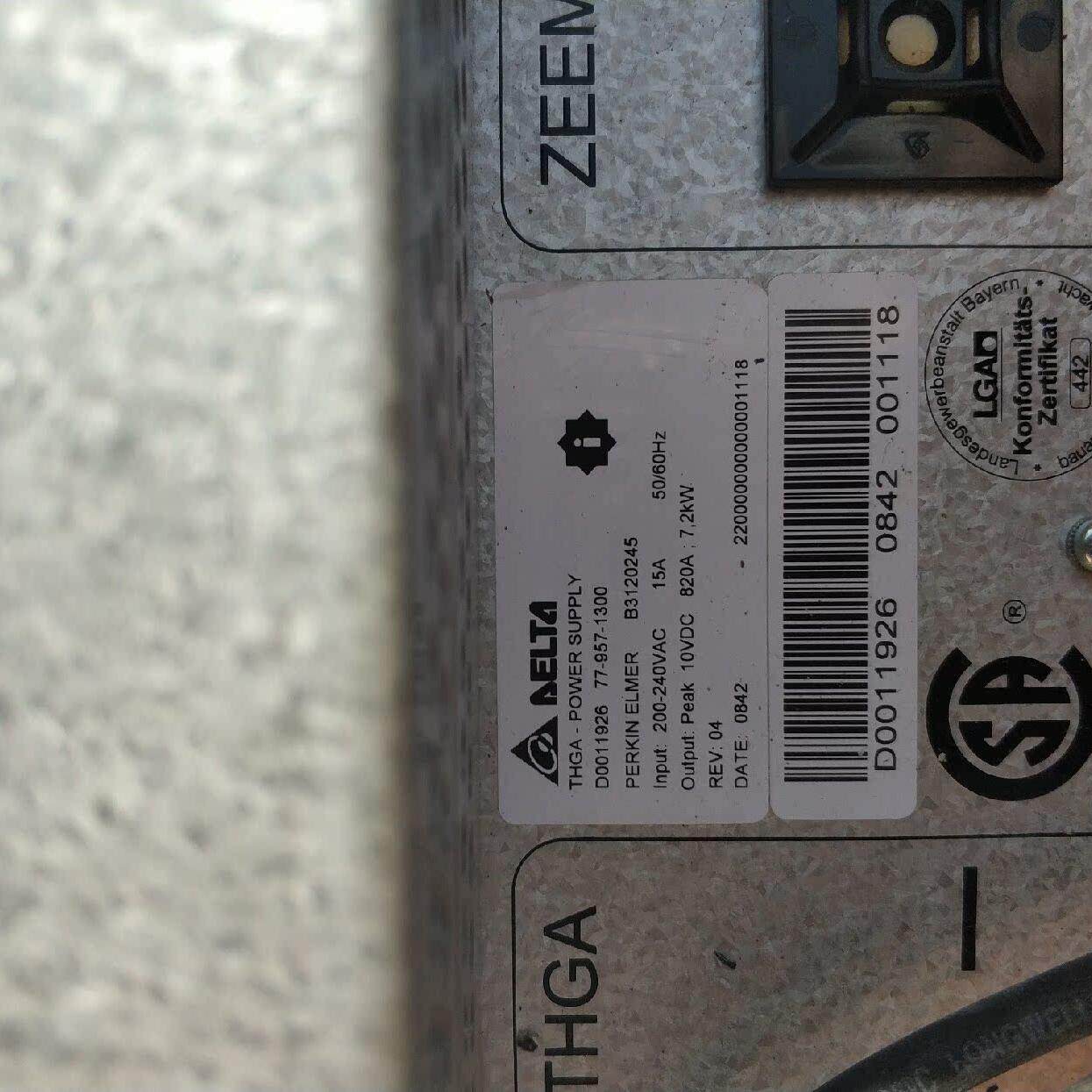 D0011926 77-957-1300 THGA DELTA工业电源 工控配件议价维修