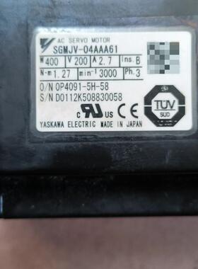 SGMJV-04AAA61 安川伺服电机 工控自动化配件 线被剪议价维修
