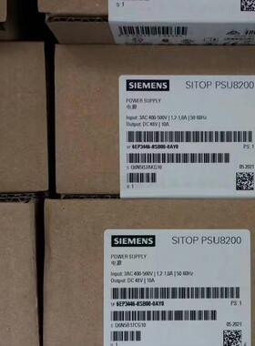 6EP3446-8SB00-0AY0 工业电源 SITOP PSU8200 直流电源议价维修