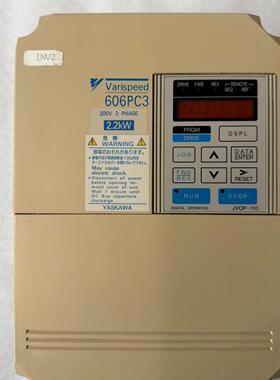 CIMR-PCA22P2 606PC3 变频器 2.2kW 三相200V 安川议价维修