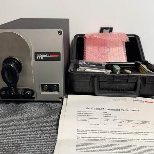 110 Datacolor 台式积分球式精密测色仪 分光配色议价维修