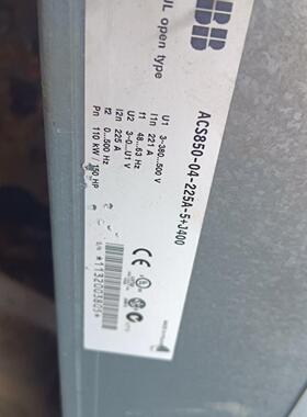ACS850-04-225A-5+J400 ABB变频器 工业工控自动化设备议价维修