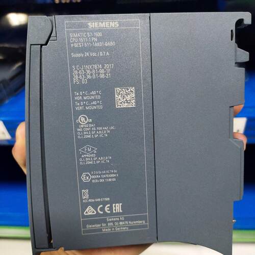 6ES7511-1AK01-0AB0 PLC模块 CPU 1511-1 PN S7-1500议价维修