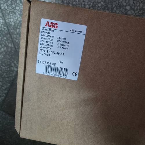 EH550-30-11 SK 827 100-DB ABB接触器 24VDC工业控制议价维修