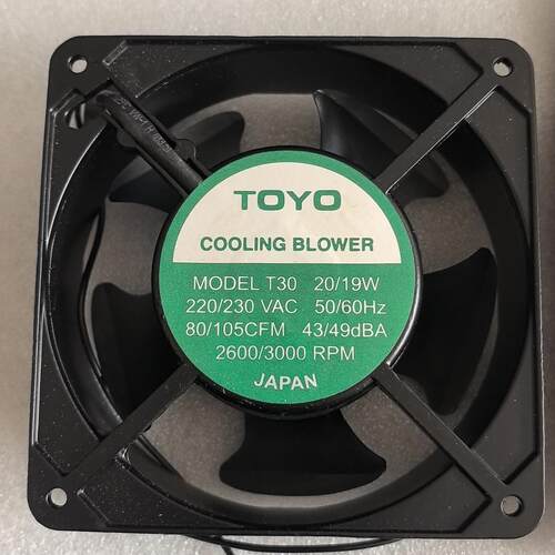 T30 TOYO冷却风机 20/19W 220V 工业散热风扇议价维修