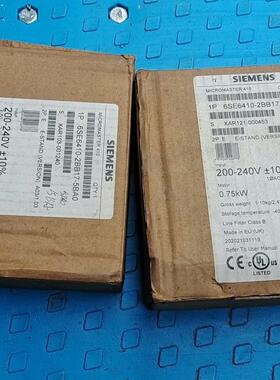 6SE6410-2BB17-5BA0 变频器 0.75kW 200-240V 工控调速议价维修