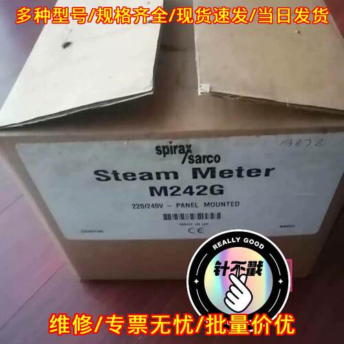 M242G 斯派莎克蒸汽计量表 面板安装工业仪表议价维修