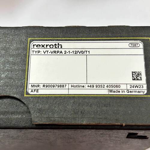R900979887 VT-VRPA2-1-12/V0/T1 力士乐放大器 工控配件议价维修