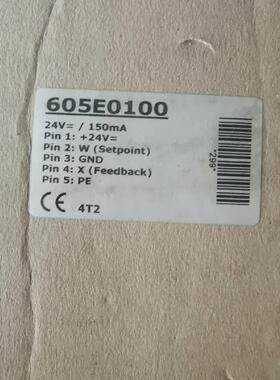 605E0100 电磁阀 24V 150mA 工业自动化工控元件议价维修