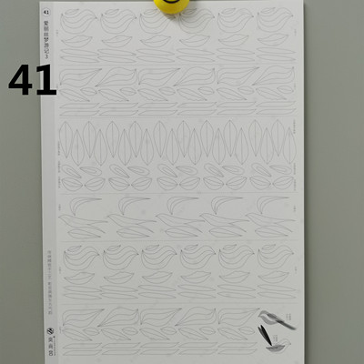 岚尚宫|春仔缠花簪花发簪纸板纸型模板350g白卡纸手工DIY纸片材料