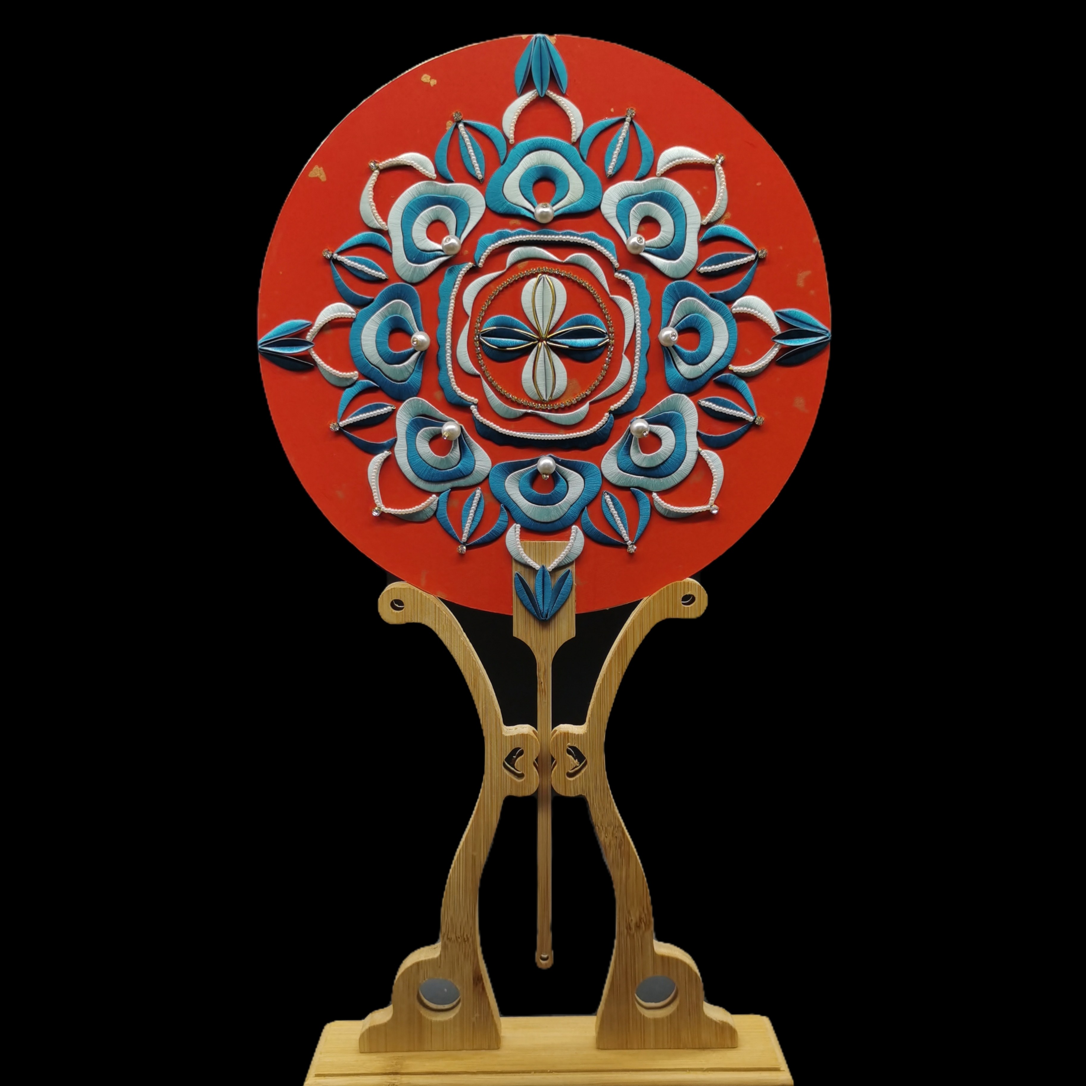 岚尚宫春仔缠花婚嫁宝相花团扇材料包古风汉服配饰丝绒线,饰品/流行首饰/时尚饰品新,线,淘宝优惠券,粉丝福利购,淘宝优惠卷