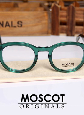 余文乐同款moscot玛士高眼镜架lemtosh男女近视圆框成品眼镜板材
