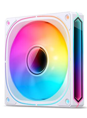 Jonsbo乔思伯FR-606 FR-505 5vARGB千层镜光效 12CM棱镜机箱风扇