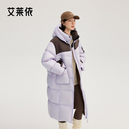 艾莱依运动泡芙时尚加厚保暖外套