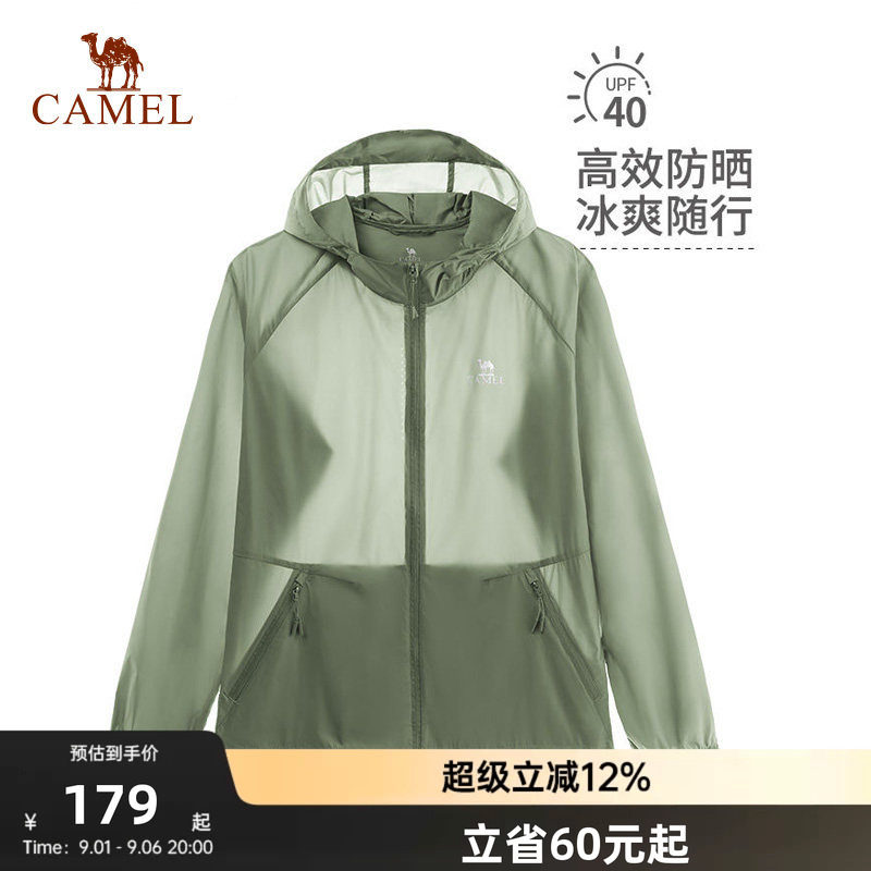 户外透气冰丝防晒衣CAMELUS图片