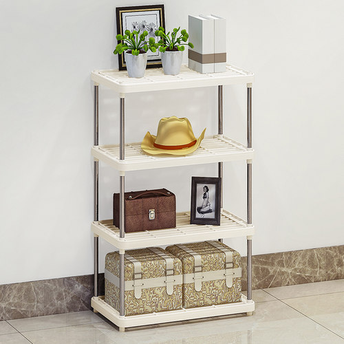 索尔诺置物架厨房塑料落地浴室