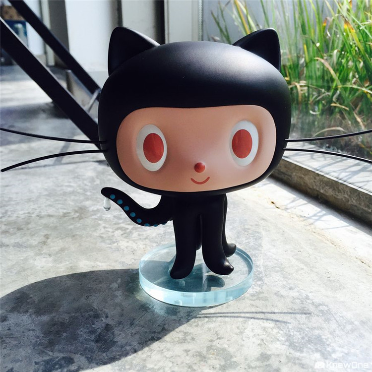 github官网全新octocat章鱼猫手办公仔雕塑程序员信仰男礼物现货