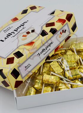 美国See's candies棒棒糖混合奶油 橘子 草莓 焦糖巧克力30支595g