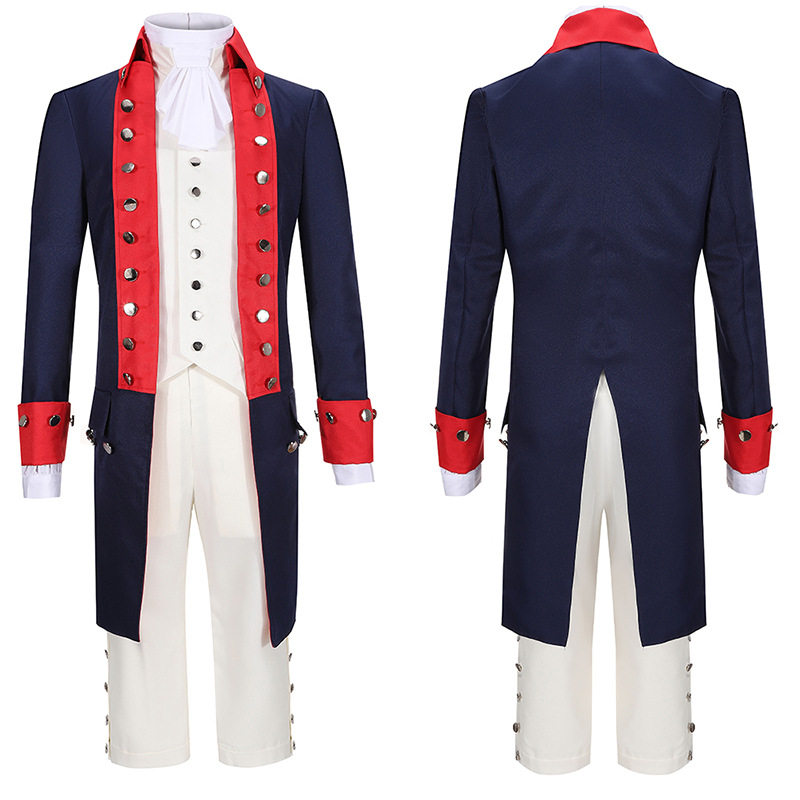 中世纪欧洲王子演出服套装男女cosplay皇室成员晚礼服影楼舞台装